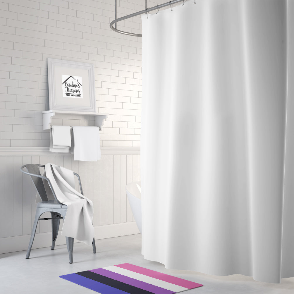 Caroline's Treasures Genderfluid Pride Machine Washable Memory Foam Mat