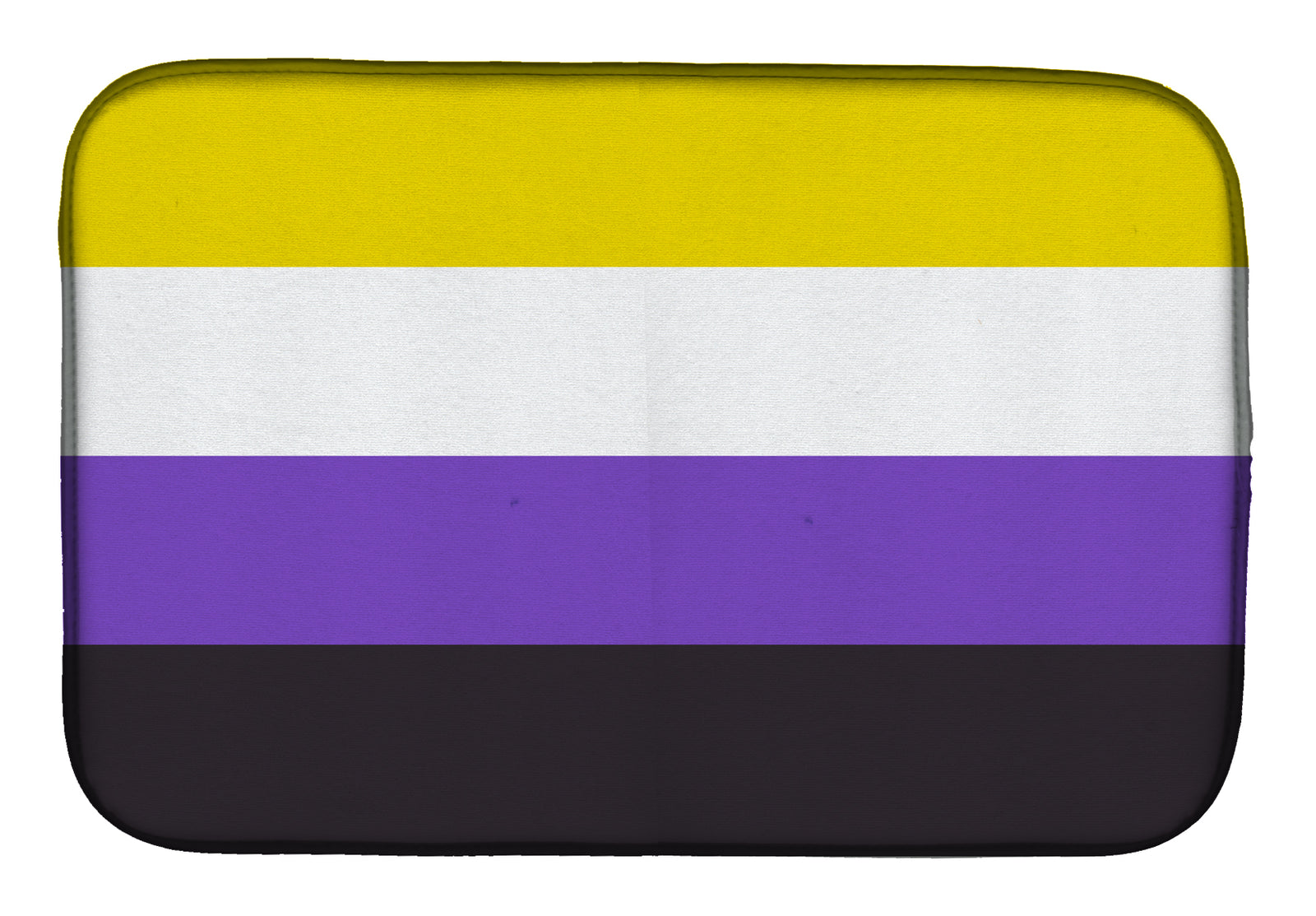 Nonbinary Pride Dish Drying Mat  the-store.com.