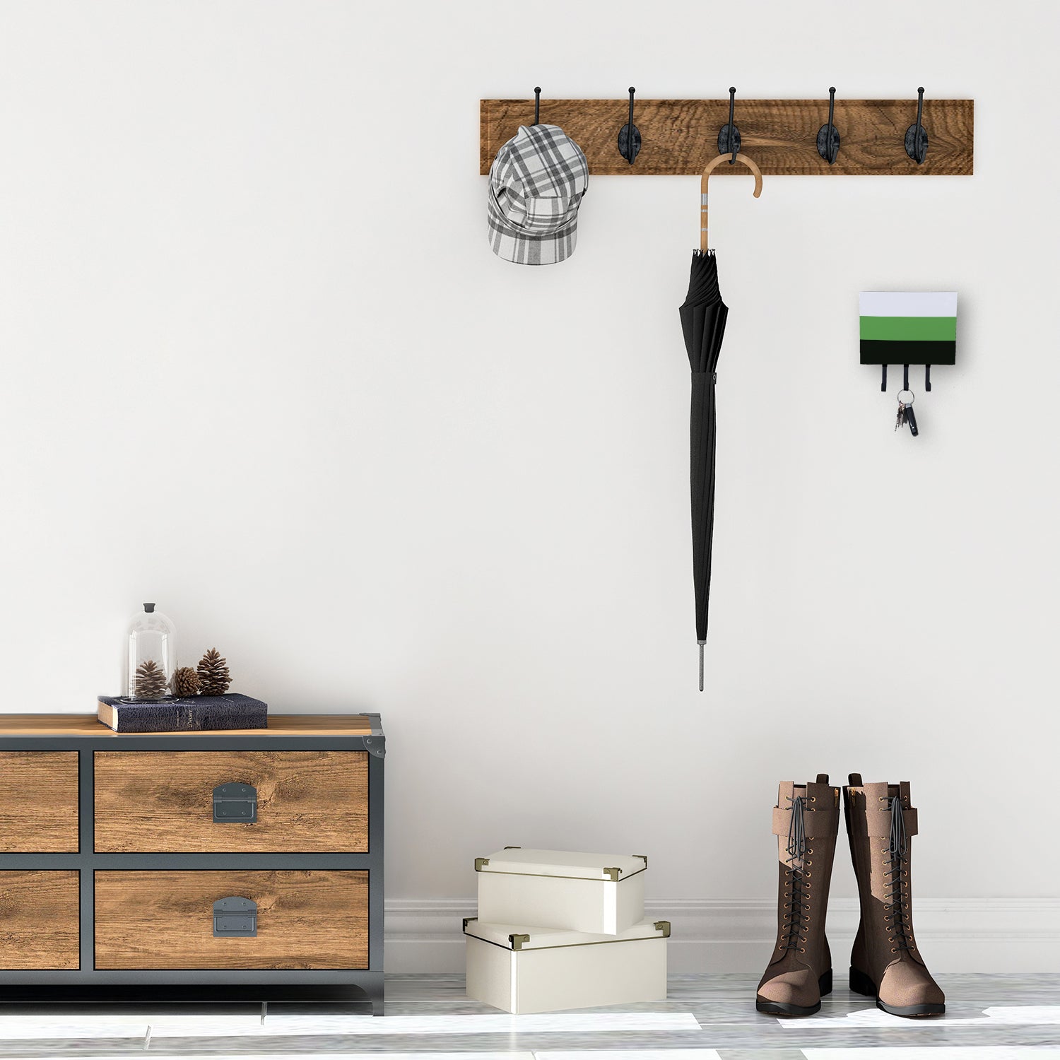 Caroline's Treasures Neutrois Pride Leash or Key Holder