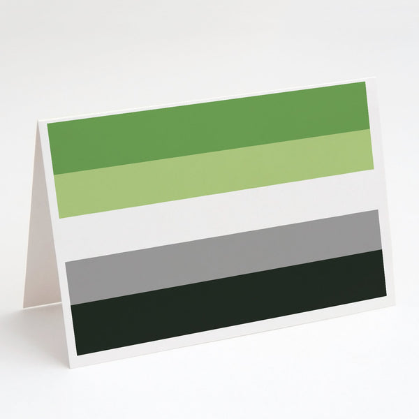 Buy this Aronmantic Pride Greeting Cards and Envelopes Pack of 8