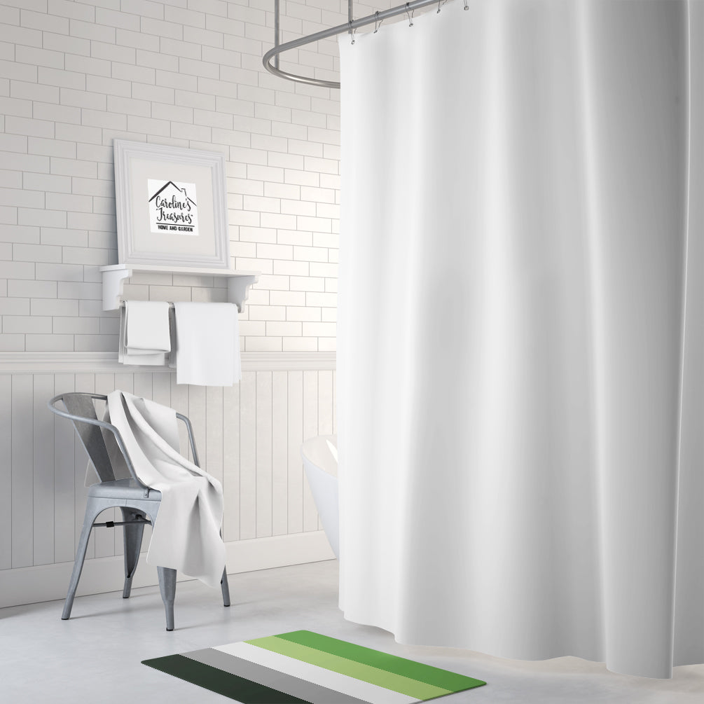 Caroline's Treasures Aronmantic Pride Machine Washable Memory Foam Mat