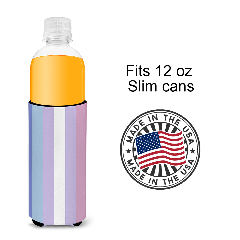 Bigender Pride Ultra Hugger for slim cans  the-store.com.