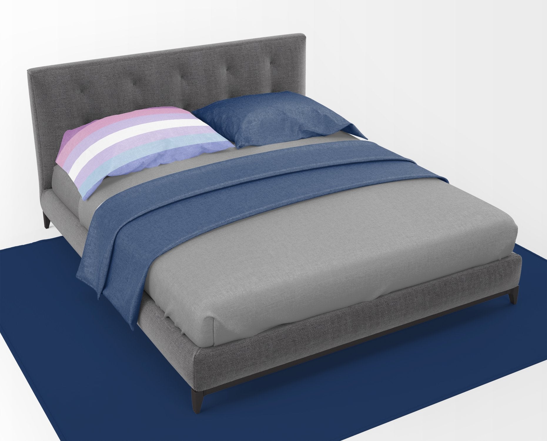 Bigender Pride Fabric Standard Pillowcase - the-store.com