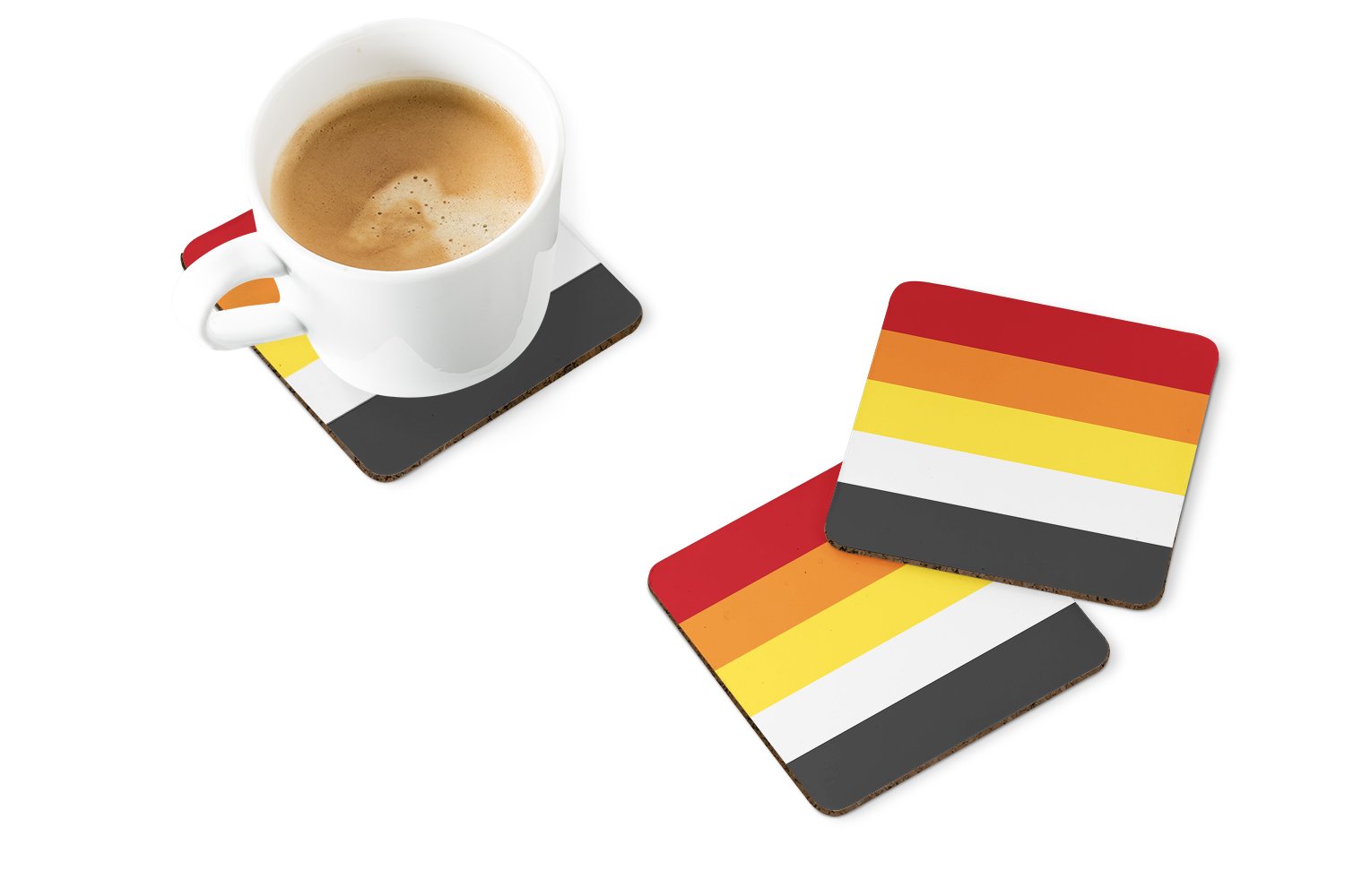 Lithsexual Pride Foam Coaster Set of 4 - the-store.com
