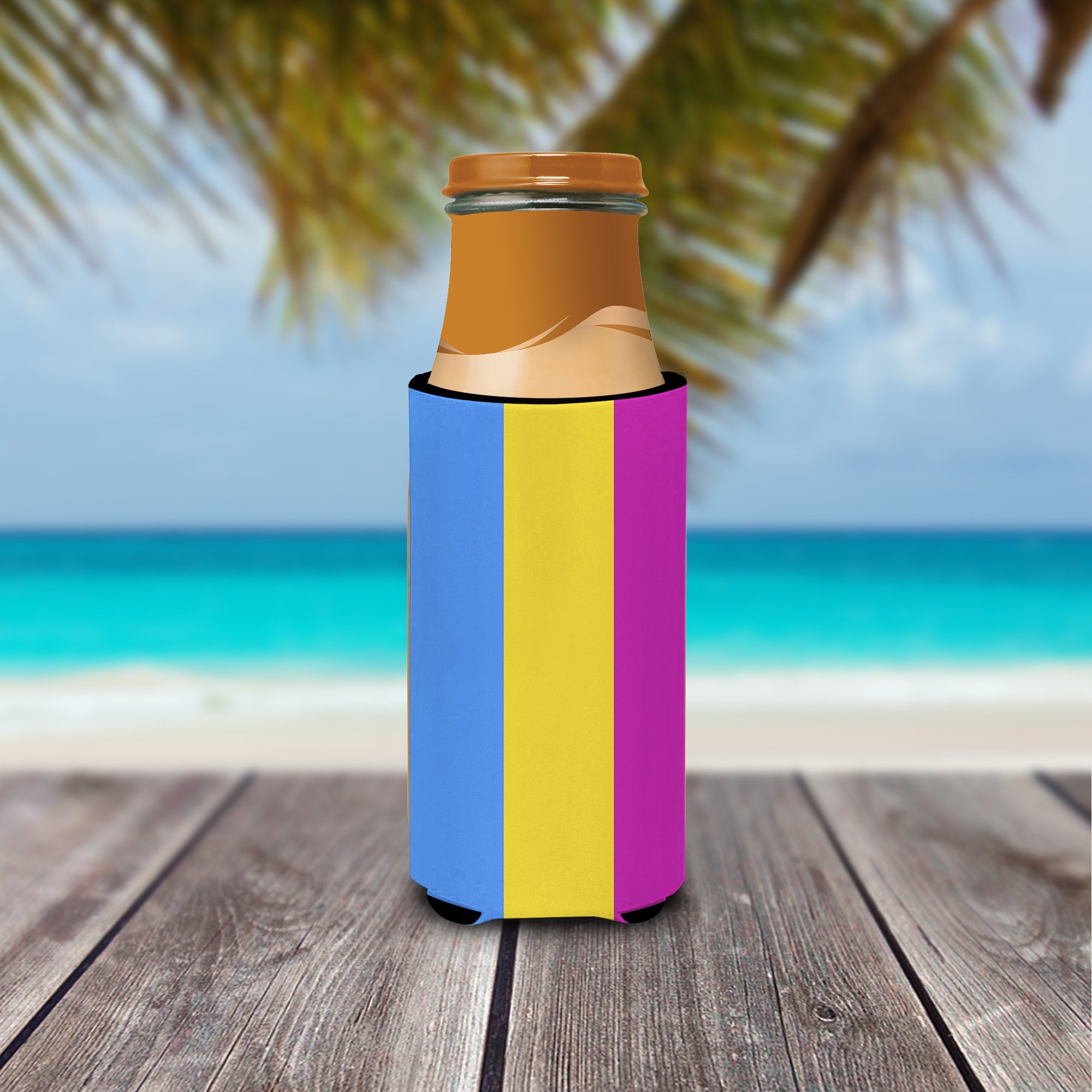 Pansexual Pride Ultra Hugger for slim cans