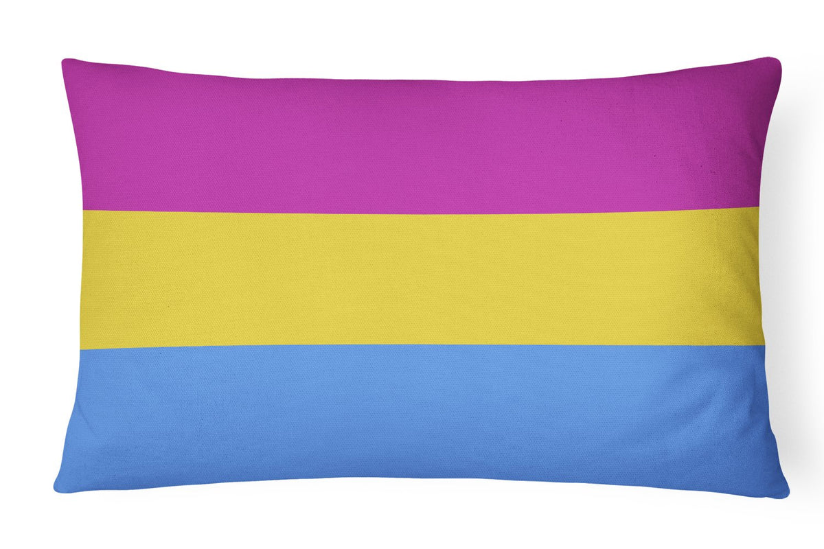 Buy this Pansexual Pride Canvas Fabric Decorative Pillow