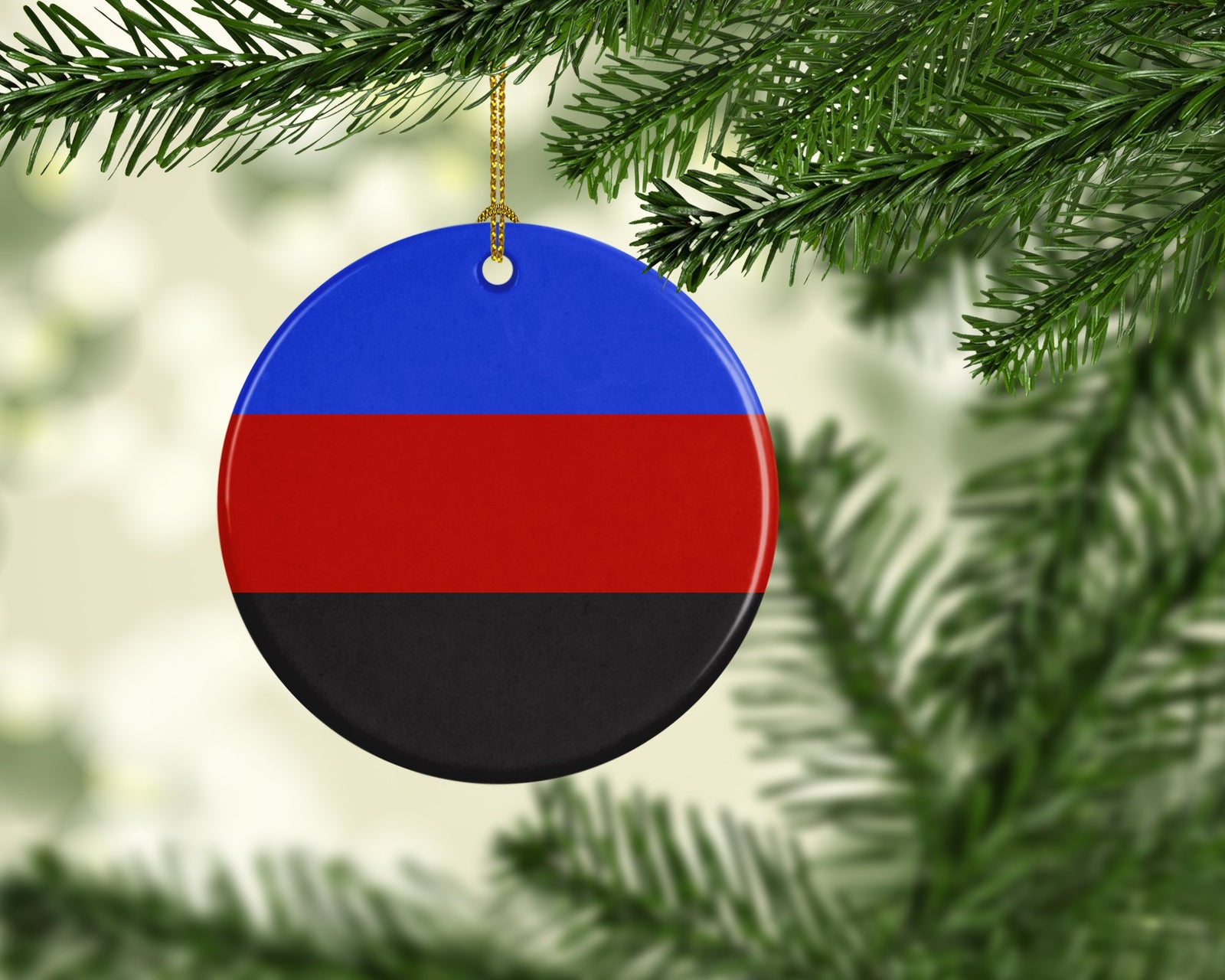 Caroline's Treasures Polyamorous Pride Ceramic Ornament