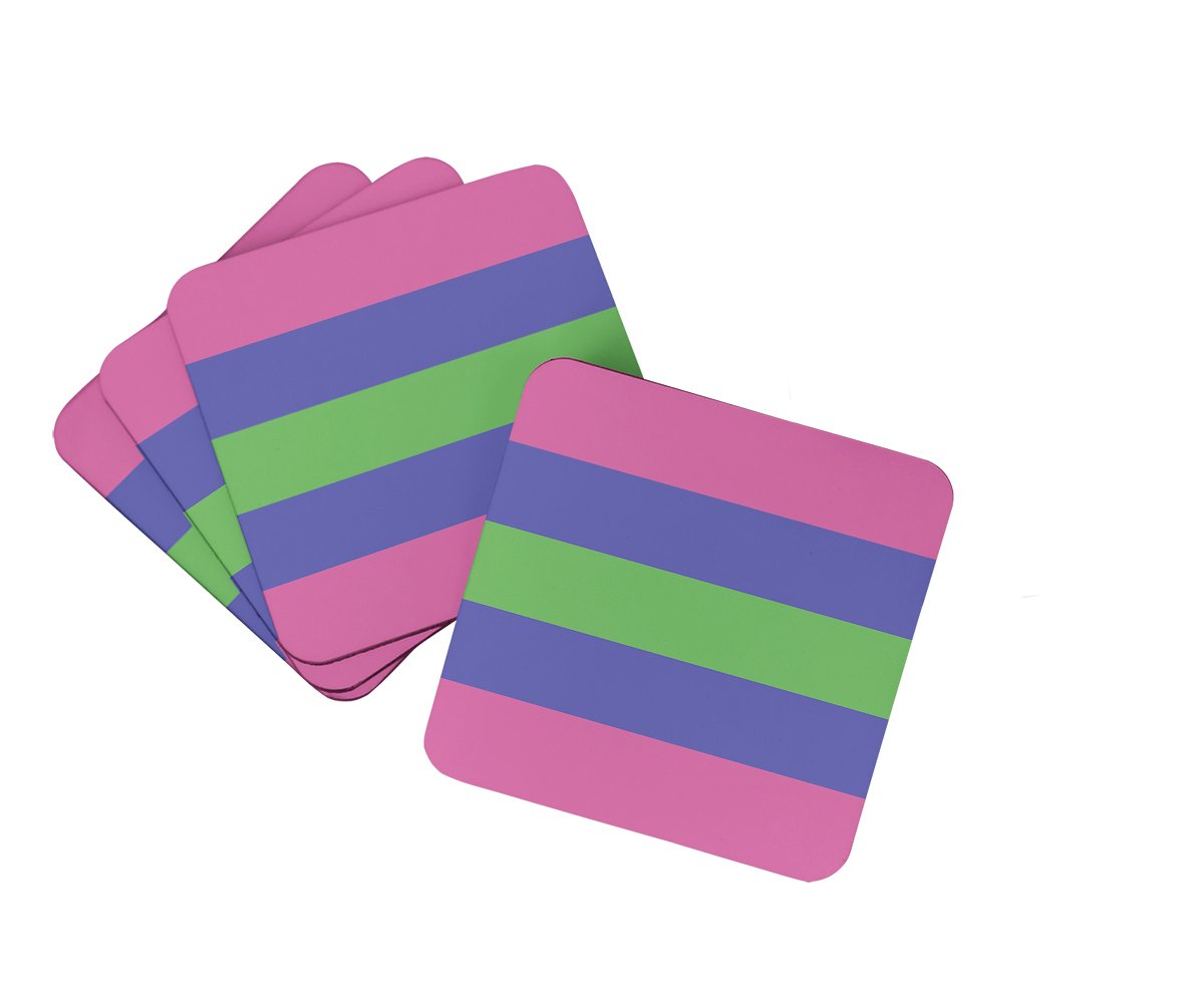 Buy this Trigender Pride Foam Coaster Set of 4