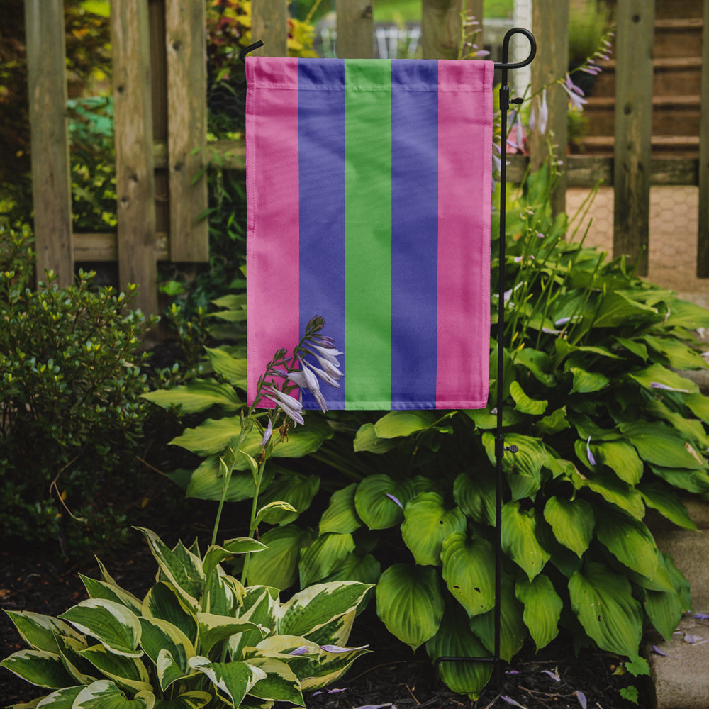 Caroline's Treasures Trigender Pride Garden Flag – LGBTQ+ Inclusive Outdoor Yard Decor