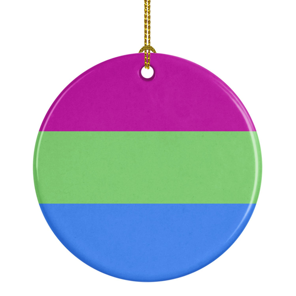 Buy this Polisexual Pride Ceramic Ornament