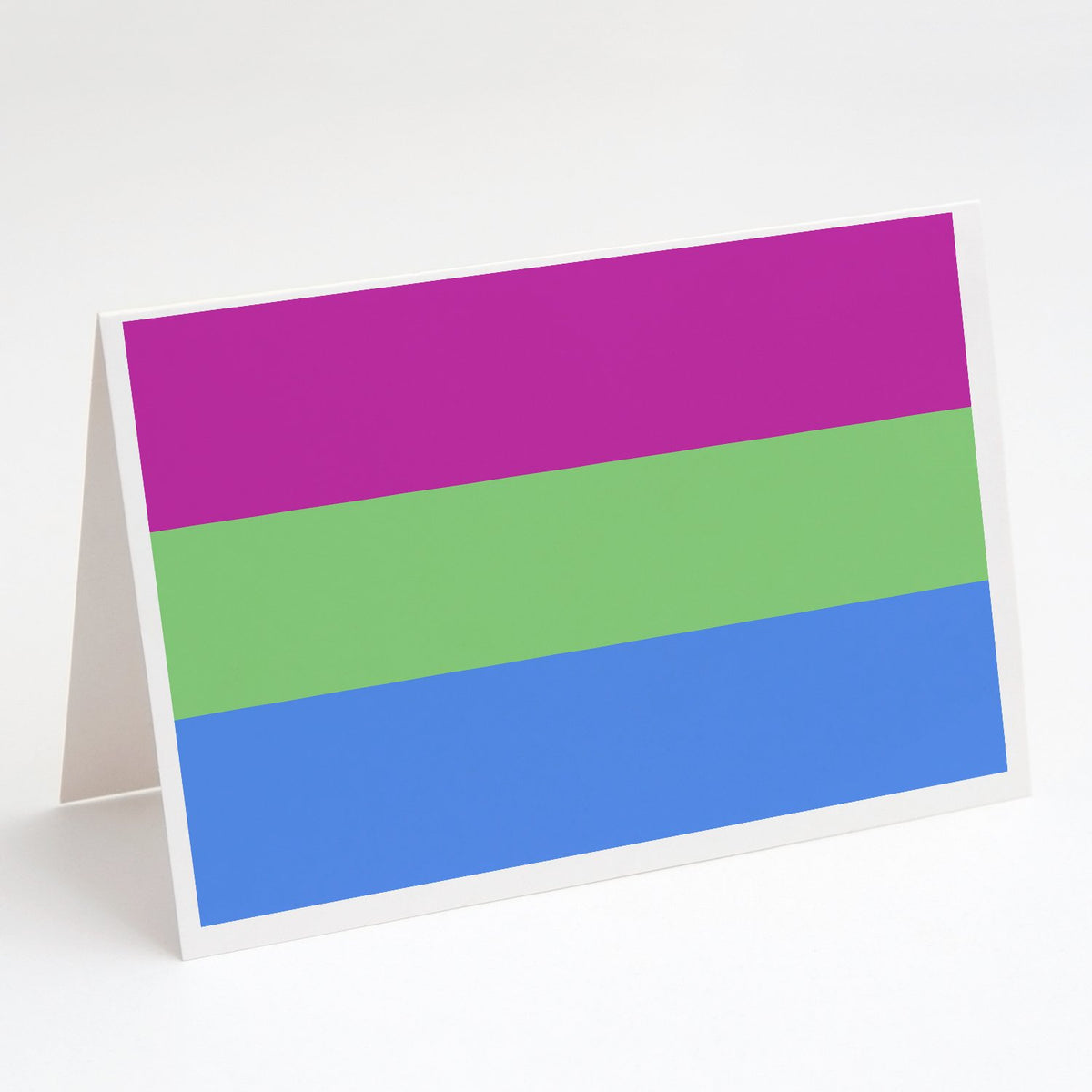 Buy this Polisexual Pride Greeting Cards and Envelopes Pack of 8