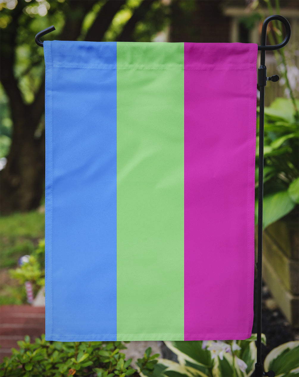 Polisexual Pride Flag Garden Size