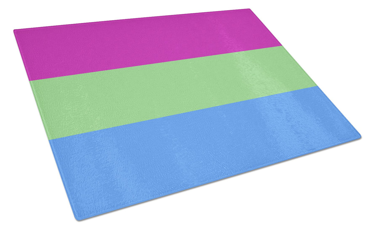 Buy this Polisexual Pride Glass Cutting Board Large