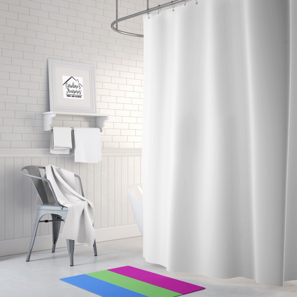 Caroline's Treasures Polisexual Pride Machine Washable Memory Foam Mat