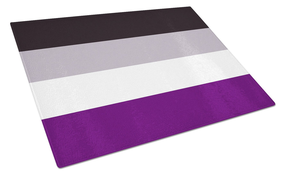 Buy this Asexual Pride Glass Cutting Board Large
