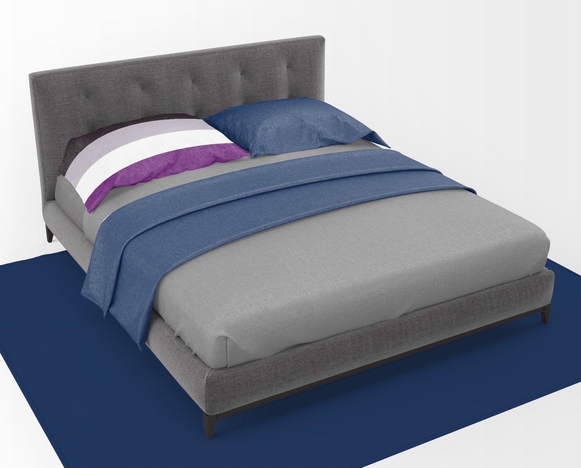 Asexual Pride Fabric Standard Pillowcase - the-store.com
