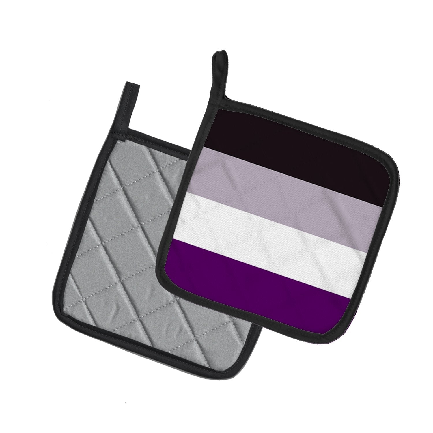 Asexual Pride Pair of Pot Holders - the-store.com