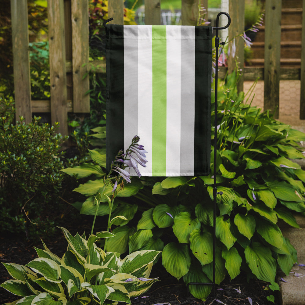 Caroline's Treasures Agender Pride Garden Flag – LGBTQ+ Inclusive Outdoor Yard Decor