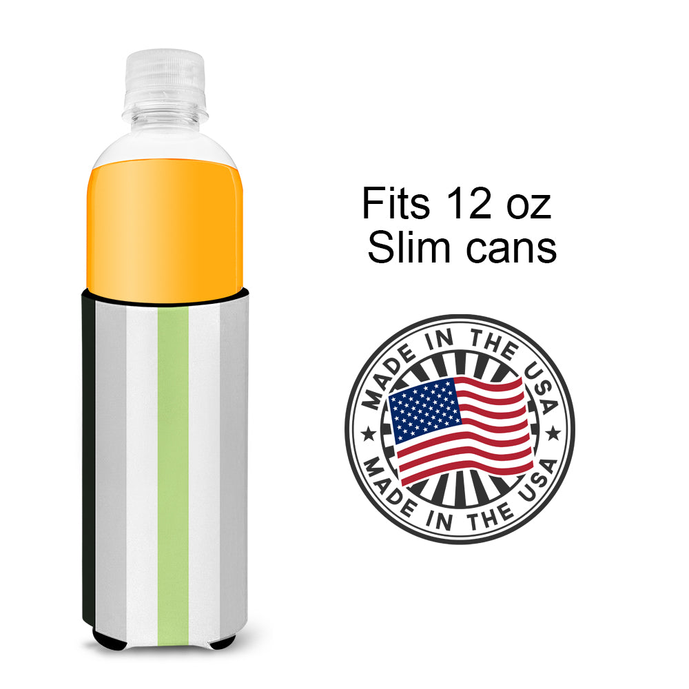 Agender Pride Ultra Hugger for slim cans