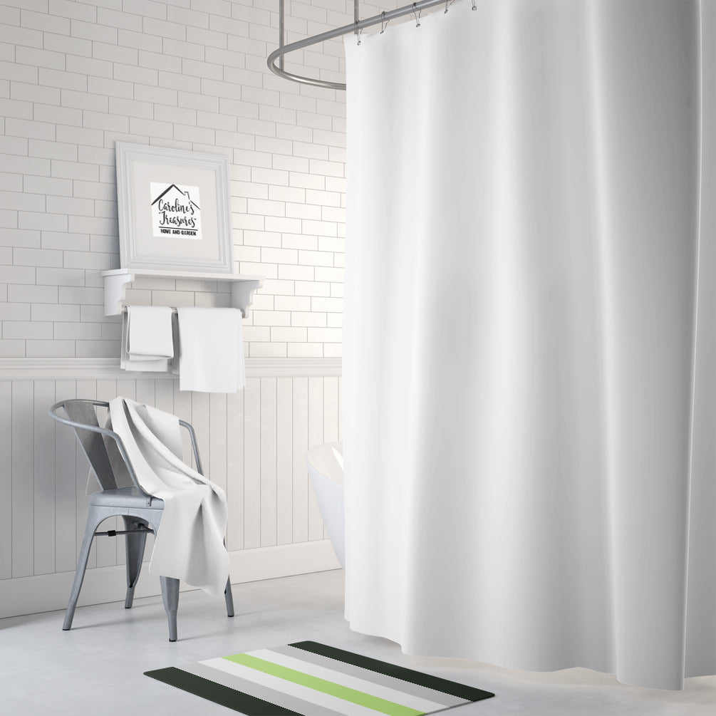 Caroline's Treasures Agender Pride Machine Washable Memory Foam Mat