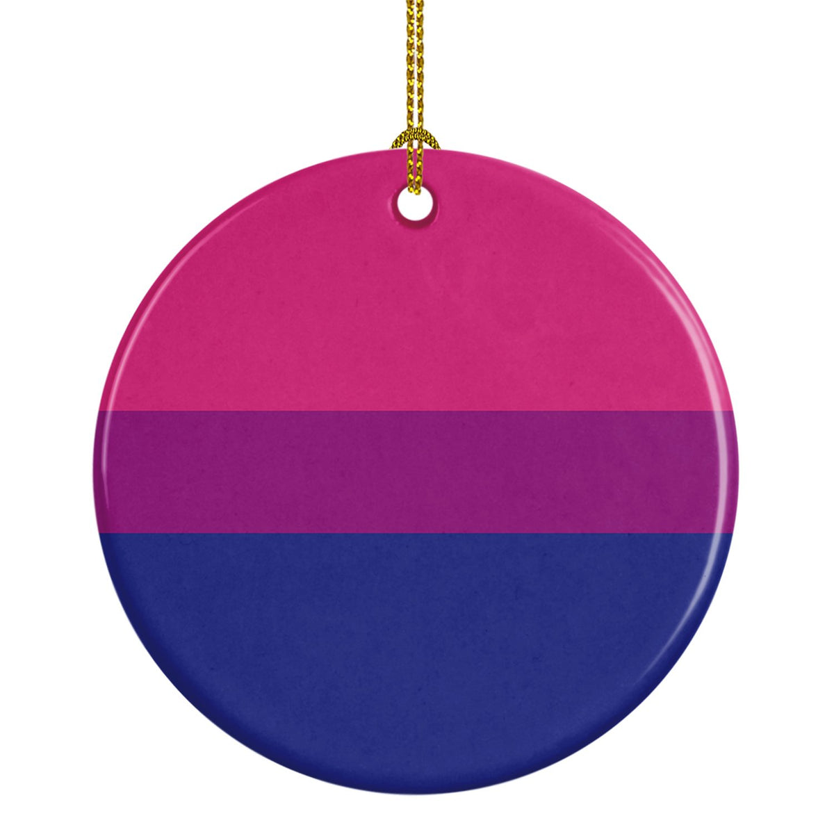 Buy this Bisexual Pride Ceramic Ornament