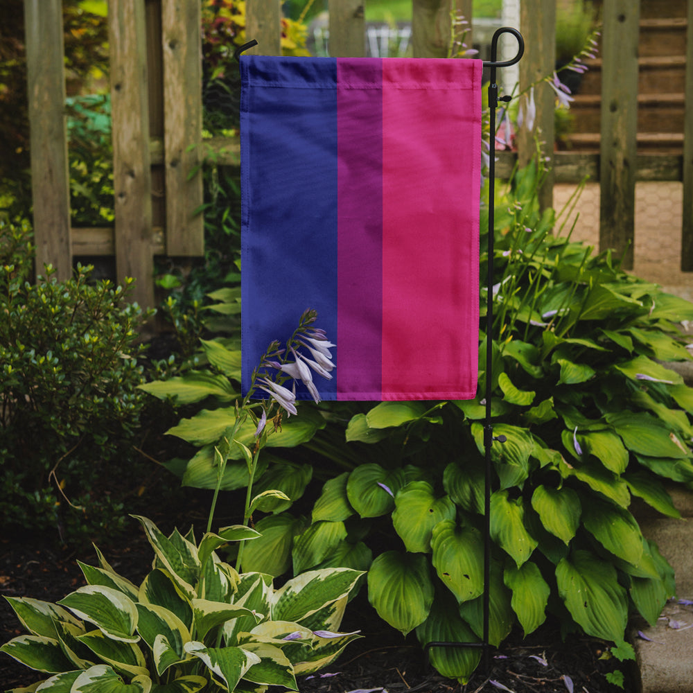 Caroline's Treasures Bisexual Pride Garden Flag – LGBTQ+ Inclusive Outdoor Yard Decor