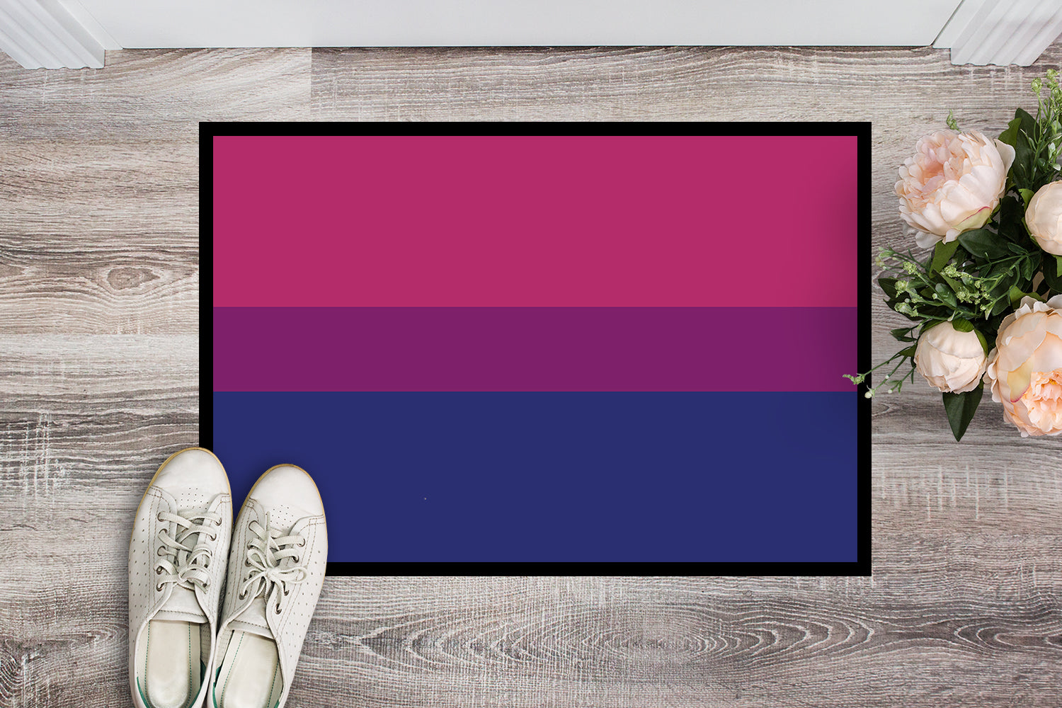 Bisexual Pride Indoor or Outdoor Mat 18x27 - the-store.com
