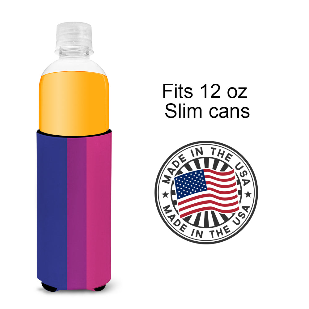 Bisexual Pride Ultra Hugger for slim cans