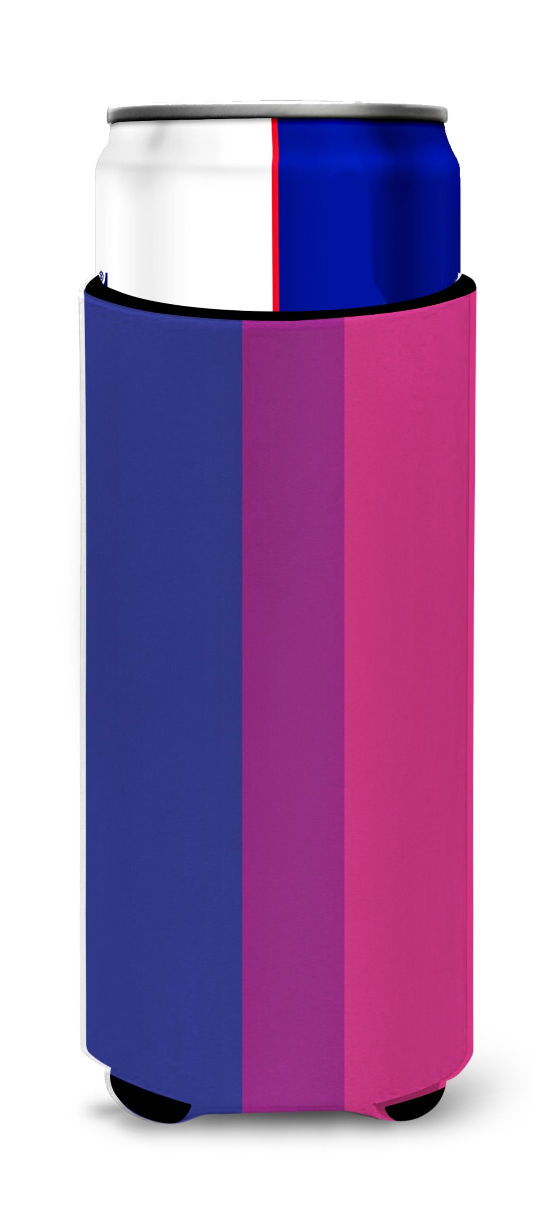 Bisexual Pride Ultra Hugger for slim cans  the-store.com.