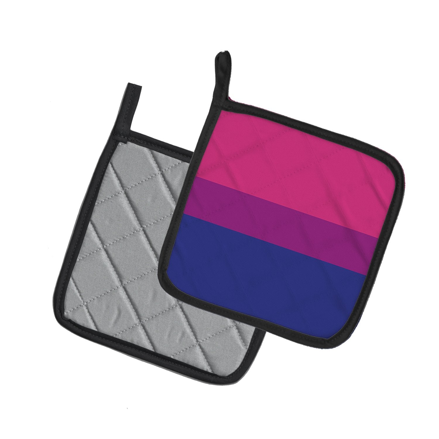 Bisexual Pride Pair of Pot Holders - the-store.com