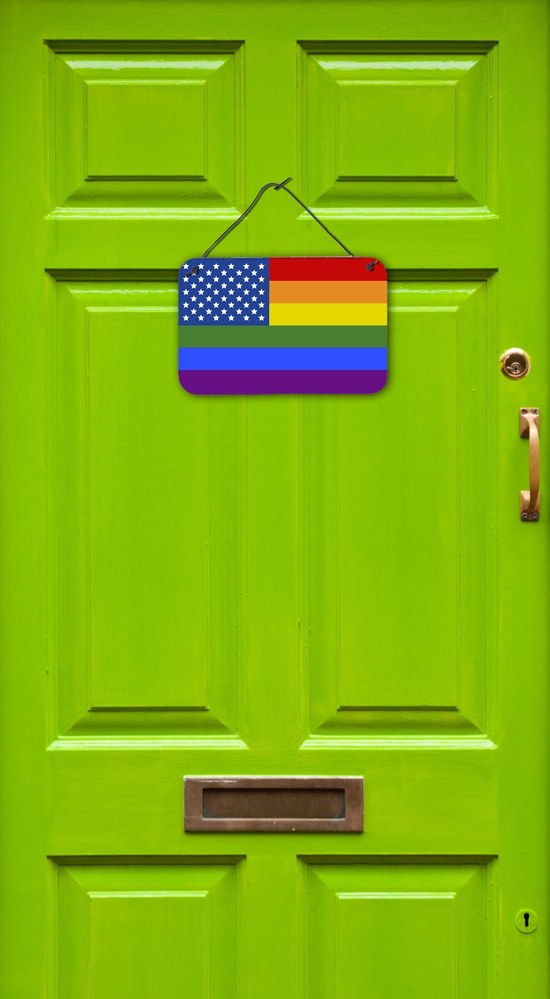 Buy this USA Gay Pride Wall or Door Hanging Prints