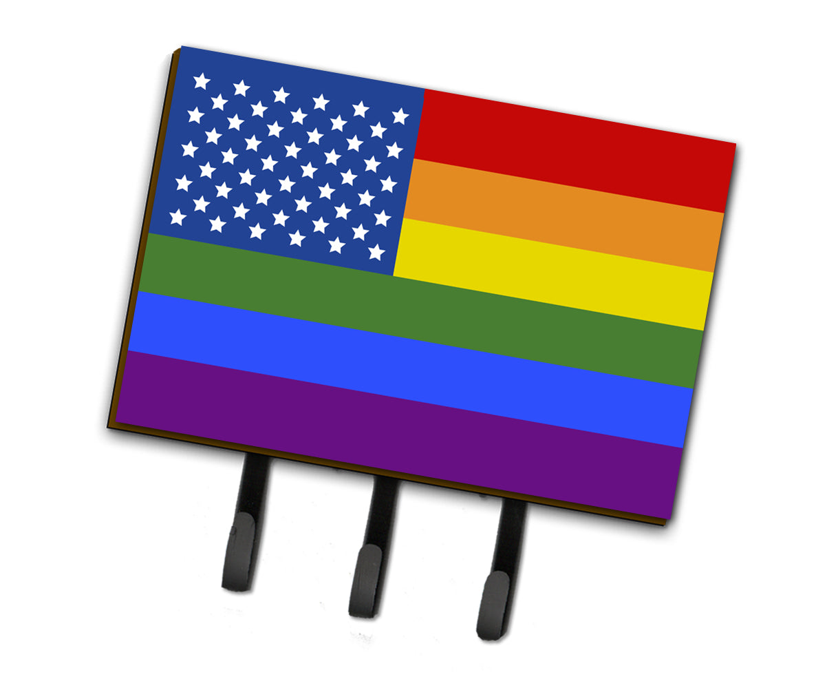 USA Gay Pride Leash or Key Holder
