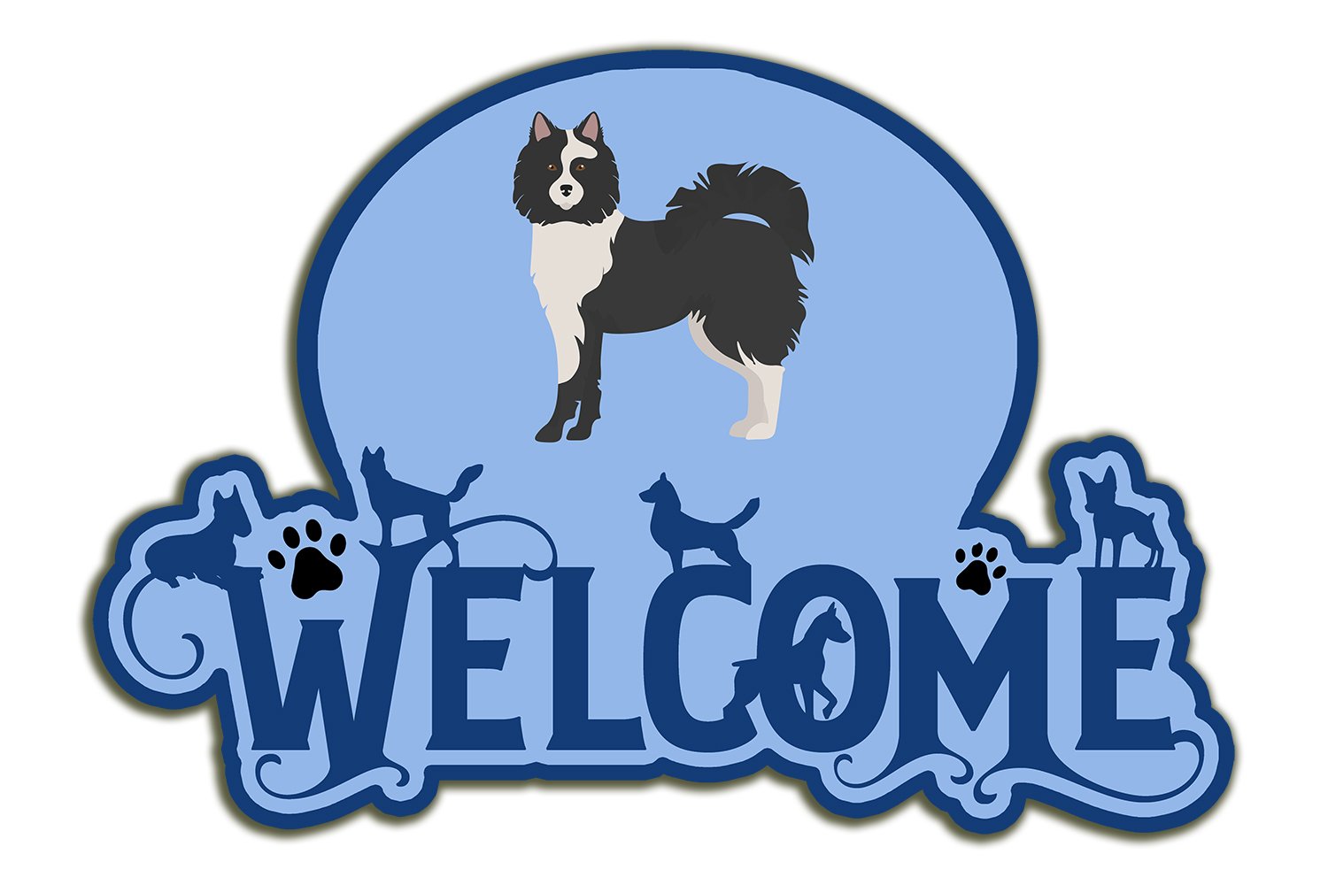 Buy this Elo Dog #2 Welcome Door Hanger Decoration