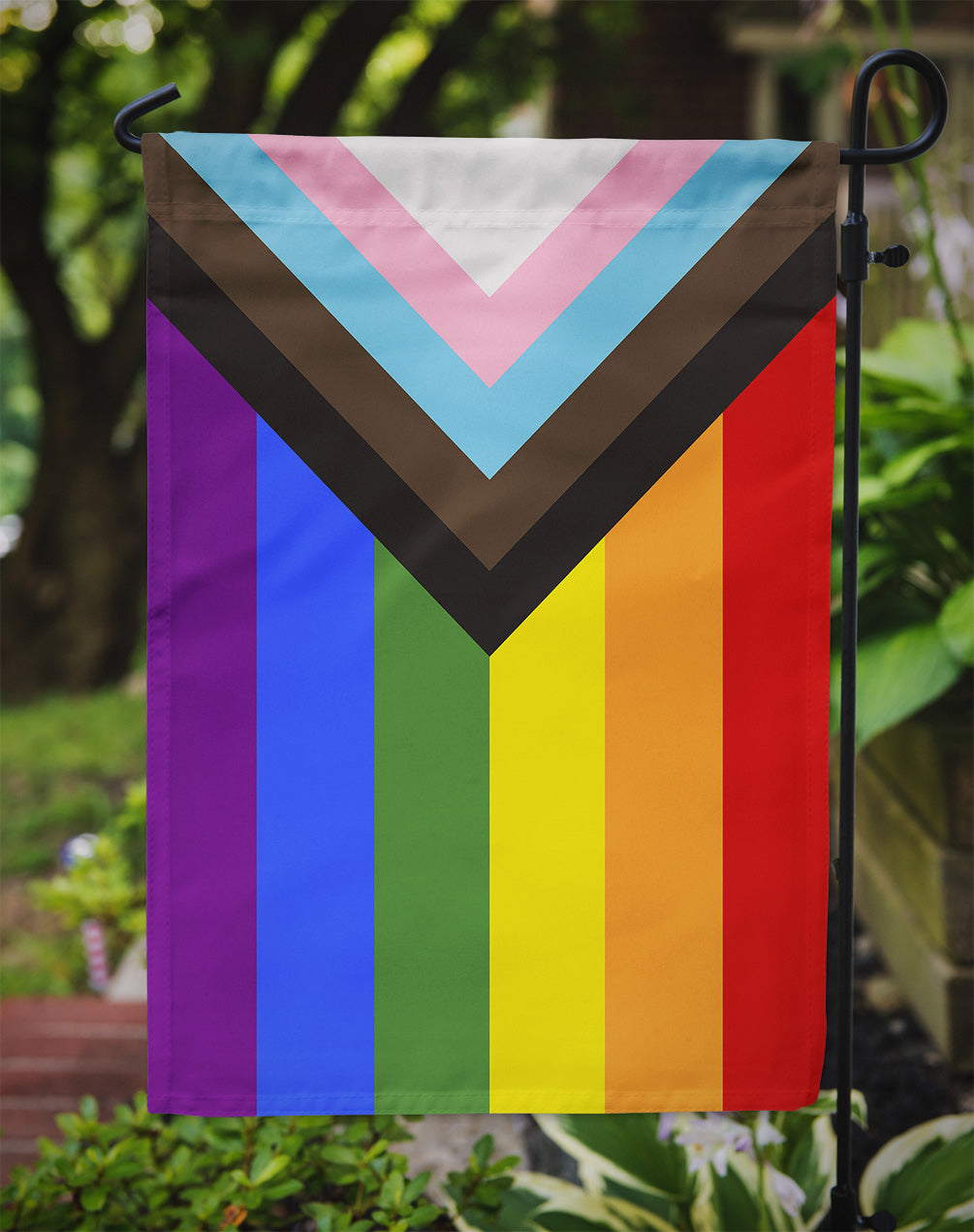 Gay Pride Progress Pride Flag Garden Size