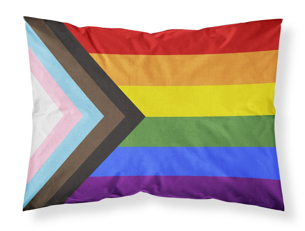 Buy this Gay Pride Progress Pride Fabric Standard Pillowcase