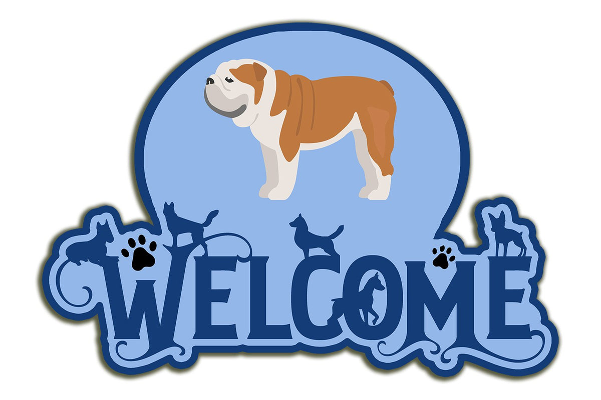 Buy this English Bulldog #1 Welcome Door Hanger Decoration