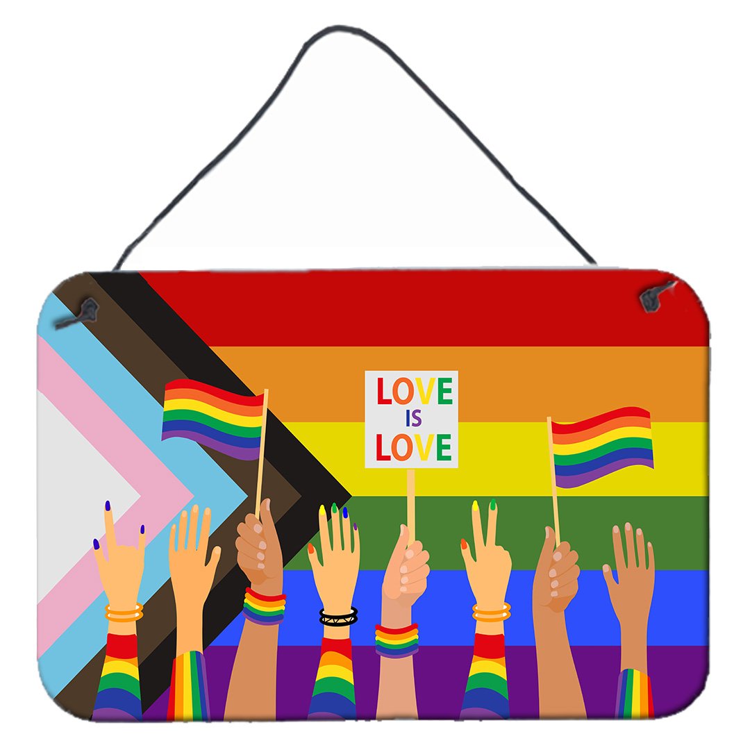 Buy this Gay Pride Parade Progress Pride Wall or Door Hanging Prints