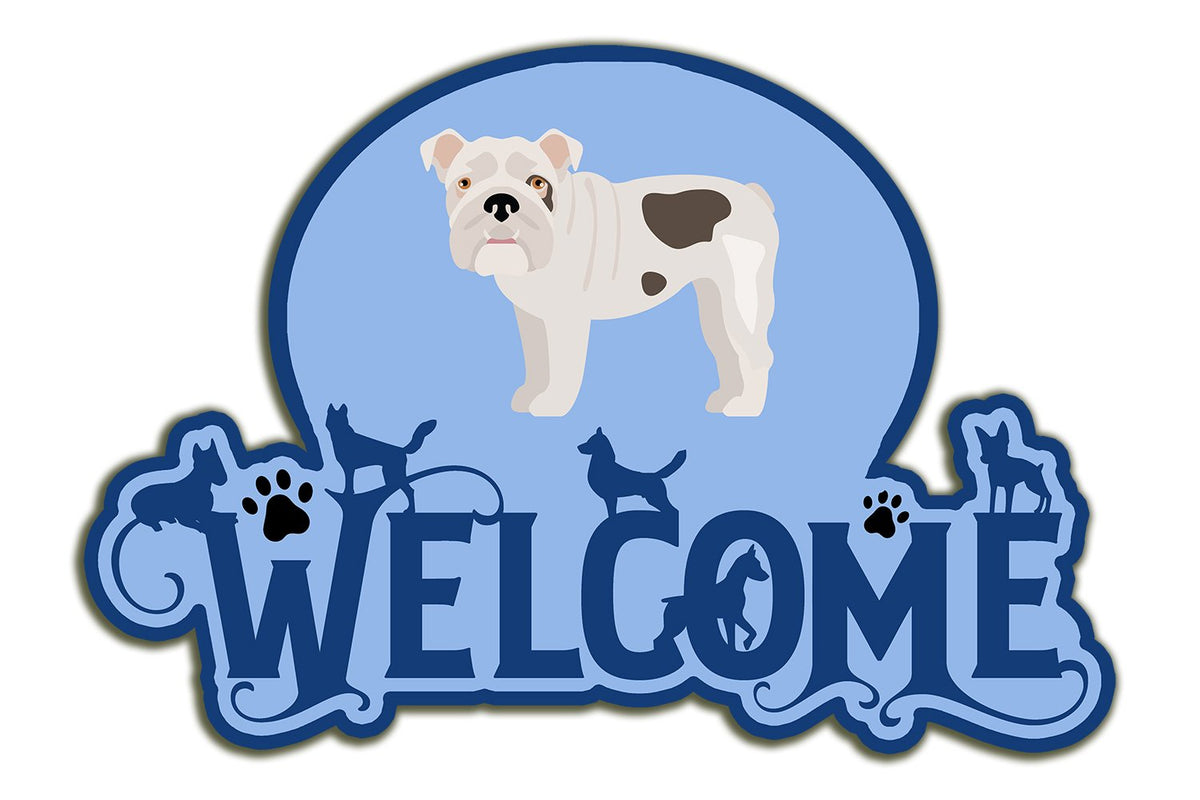 Buy this English Bulldog #2 Welcome Door Hanger Decoration