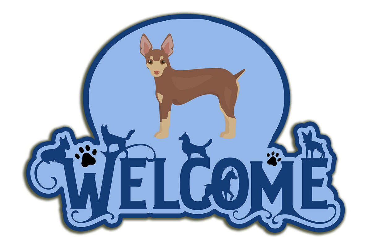 Buy this Miniature Fox Terrier Welcome Door Hanger Decoration