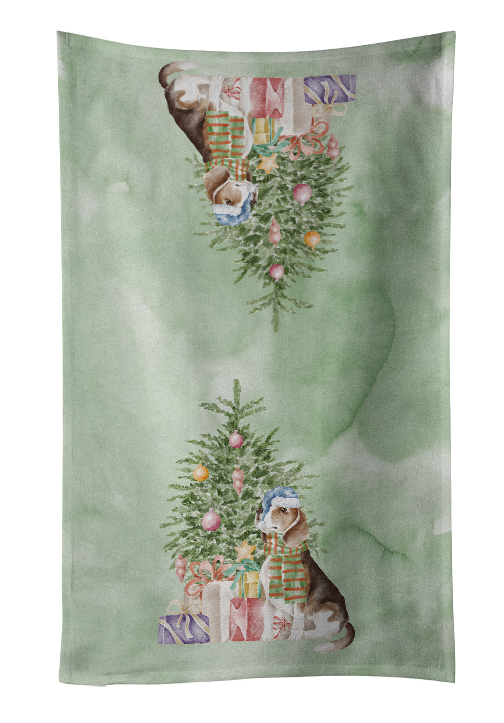 Buy this Christmas Beagle Kitchen Towel