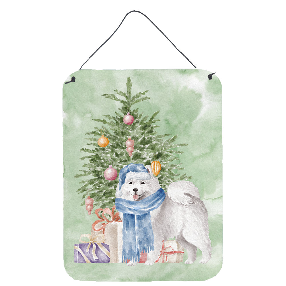 Buy this Christmas Samoyed #2 Wall or Door Hanging Prints