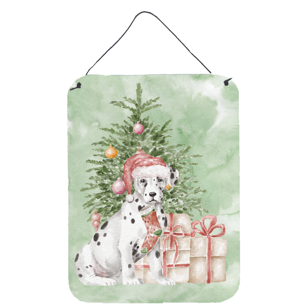 Buy this Christmas Dalmatian Wall or Door Hanging Prints