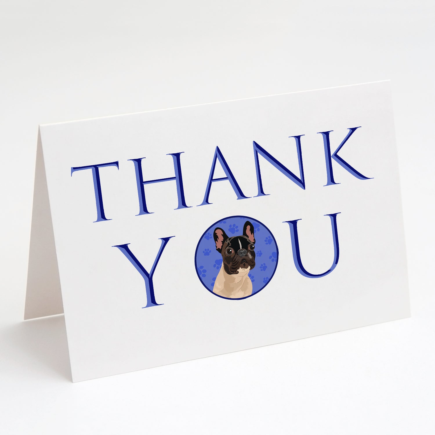 Buy this French Bulldog Fawn #3 Thank You Greeting Cards and Envelopes Pack of 8