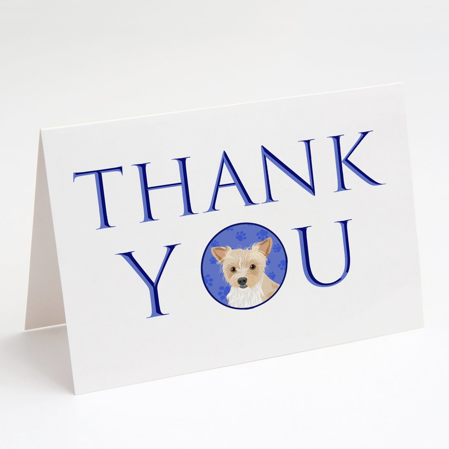 Buy this Yorkie Parti Thank You Greeting Cards and Envelopes Pack of 8