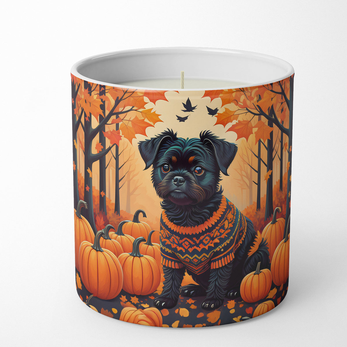 Buy this Affenpinscher Fall Decorative Soy Candle