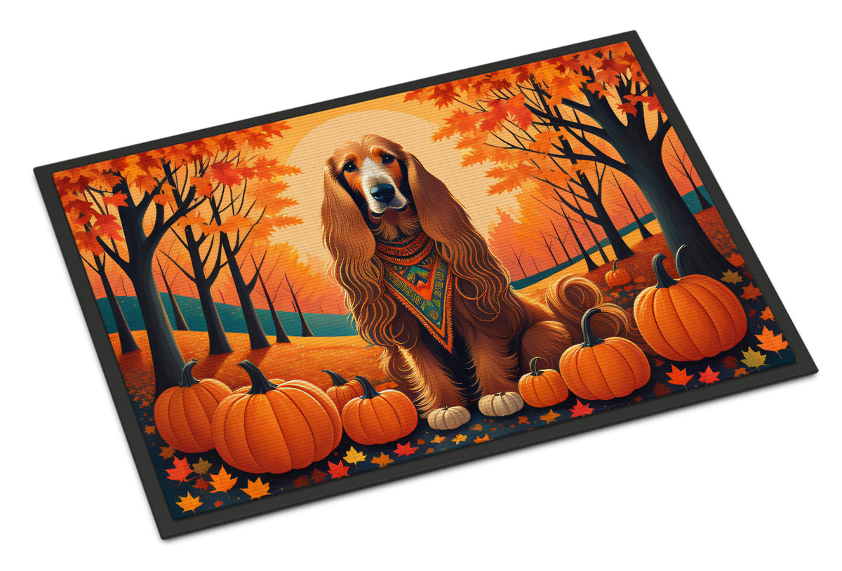 Buy this Afghan Hound Fall Indoor or Outdoor Mat 24x36