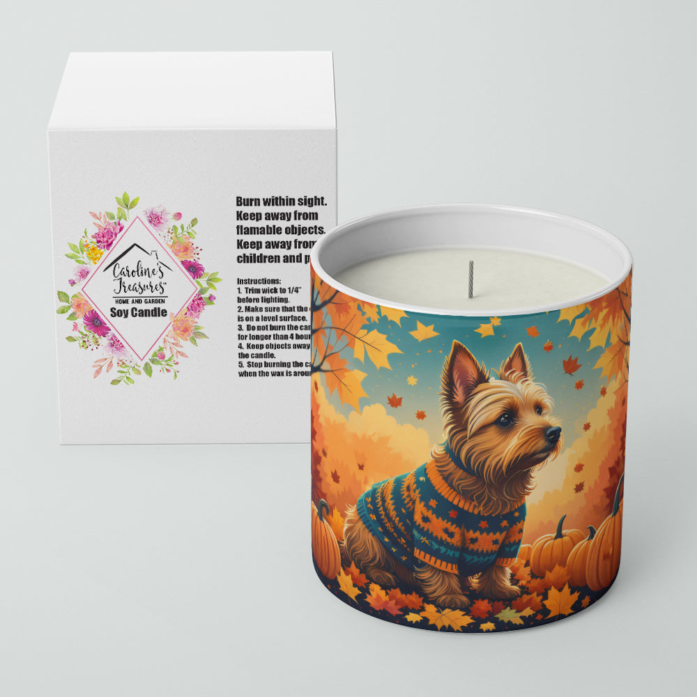 Australian Terrier Terrier Fall Decorative Soy Candle