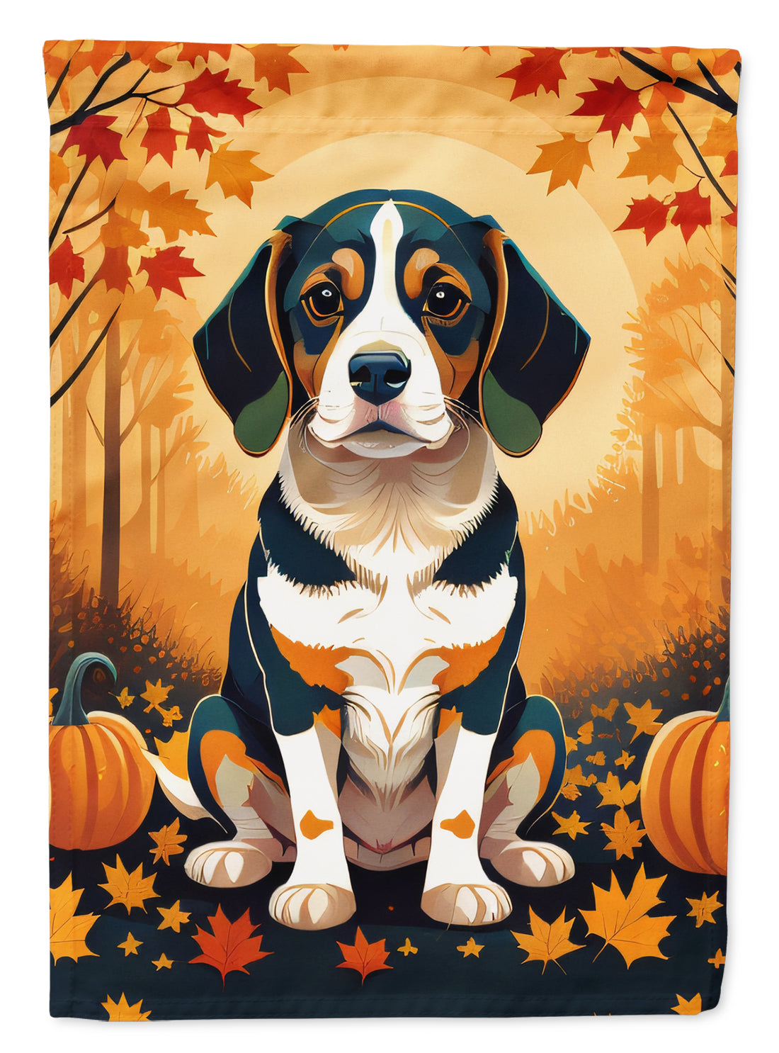 Buy this Beagle Fall Garden Flag