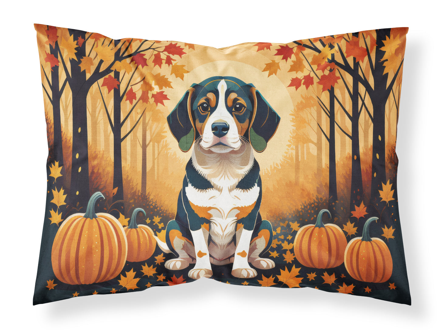 Buy this Beagle Fall Fabric Standard Pillowcase