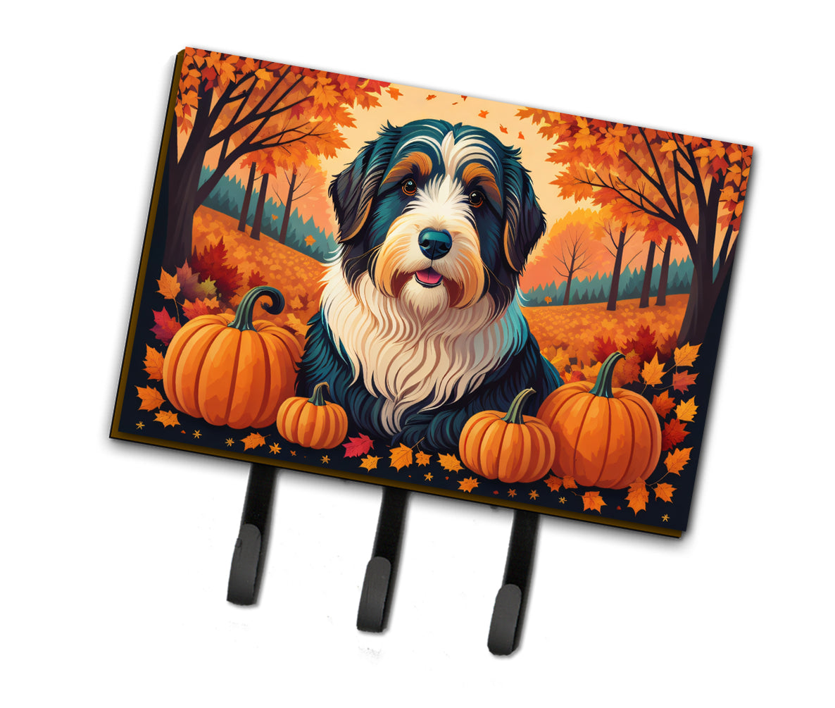 Buy this Bearded Collie Fall Leash or Key Holder